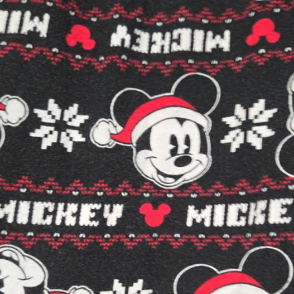 Mickey Mouse Black and White Pajama Pants - Picture 3 of 5